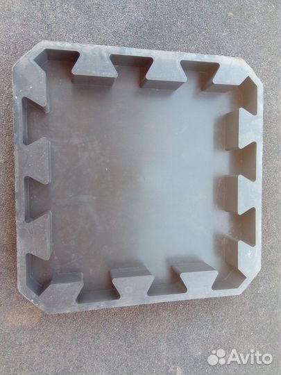 Формы для резиновой плитки