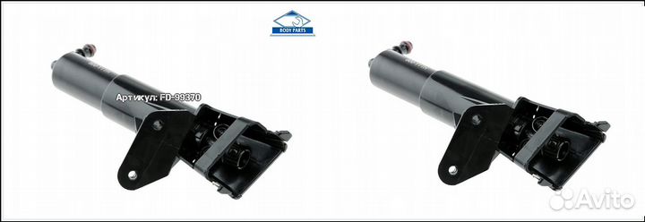 Правый омыватель фары авенсис