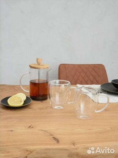 Набор кружек с двойными стенками