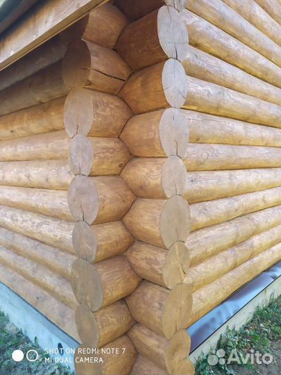 Стоим из бревна