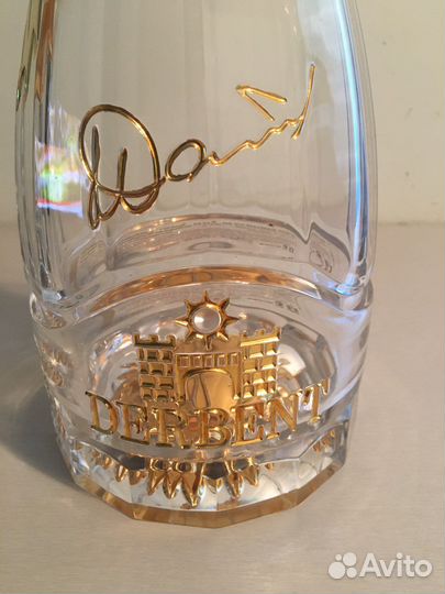 Коллекционная хрустальная бутылка графин
