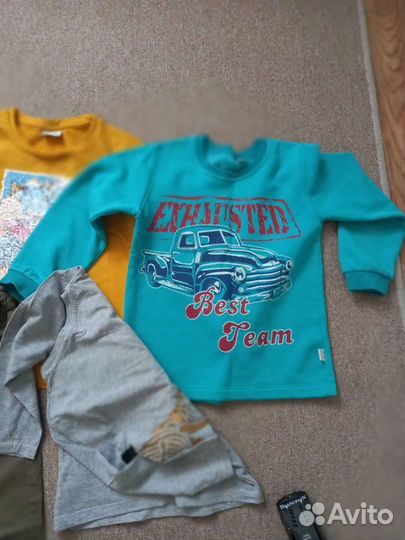 Пакет вещей на мальчика 116-122