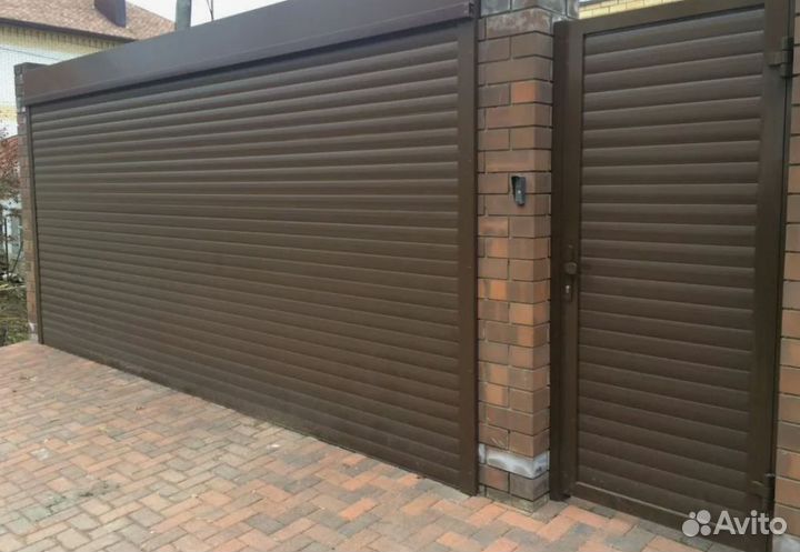 Ворота рольставни монт-ж до 2 дн