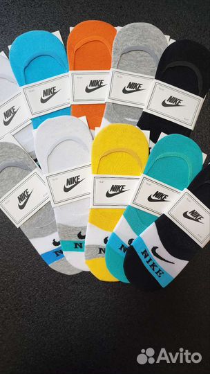 Носки следки nike мужские