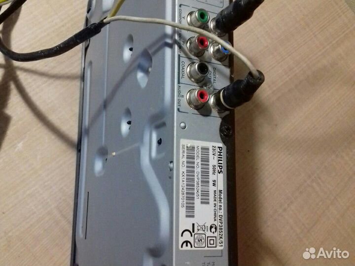 DVD магнитофон philips