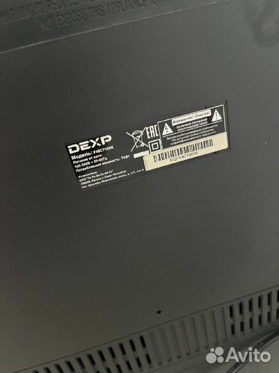 Телевизор Dexp 40 дюймов