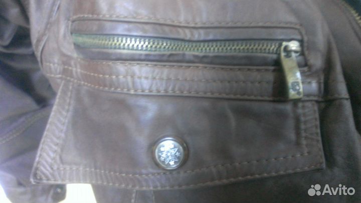 Куртка американская натуральная кожа бронь 15.11