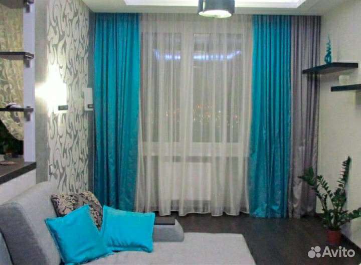 Тюль. Белый. Новый