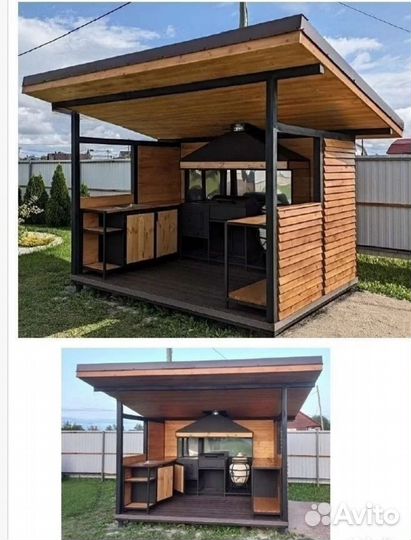 Мангальный комплекс лофт