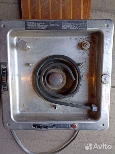 Плита для катера