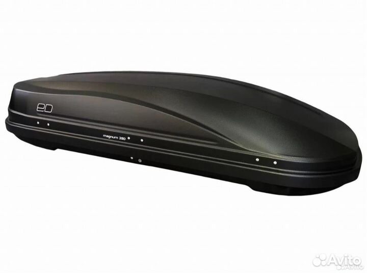 Автобокс на крышу евро деталь magnum 390 л