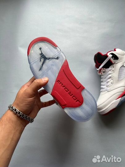 Кроссовки Nike Air Jordan 5 Retro fire red