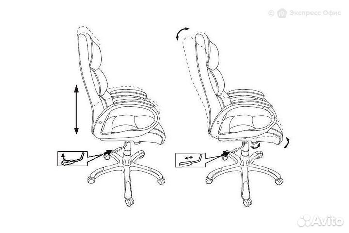 Кресло для руководителя Бюрократ CH-S840N/black