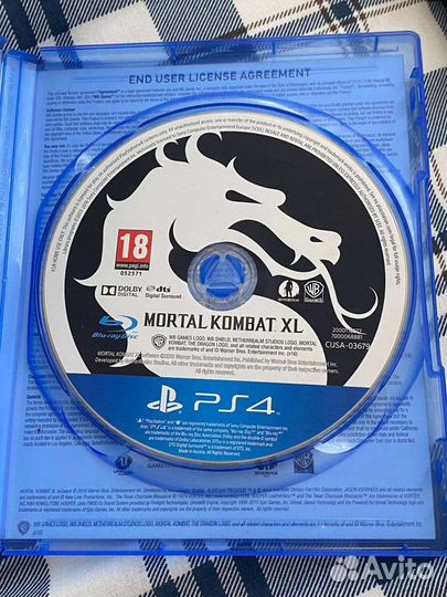 Игрa для приставки ps4 Mortal Kombat XL