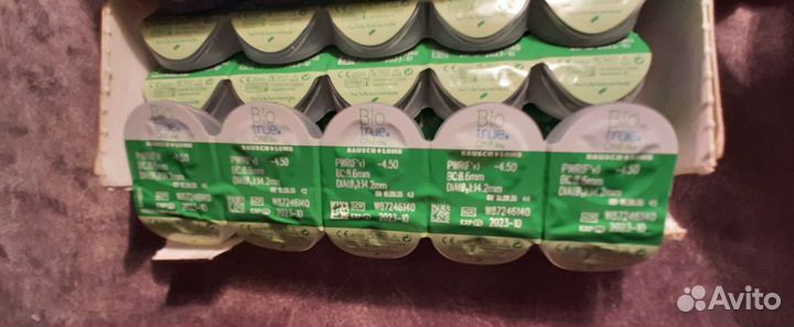 Контактные линзы Bio true - 4,50