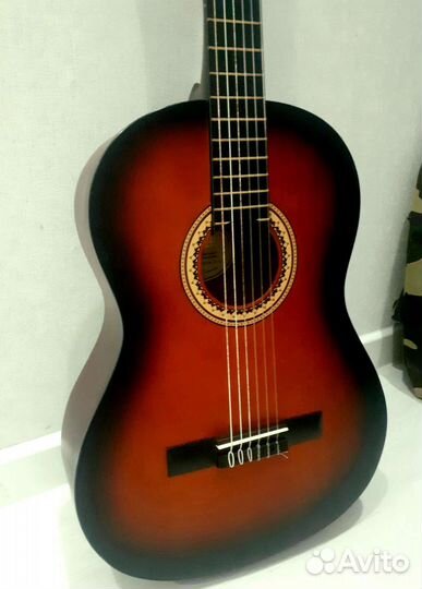 Гитара классическая и чехол чкг-15