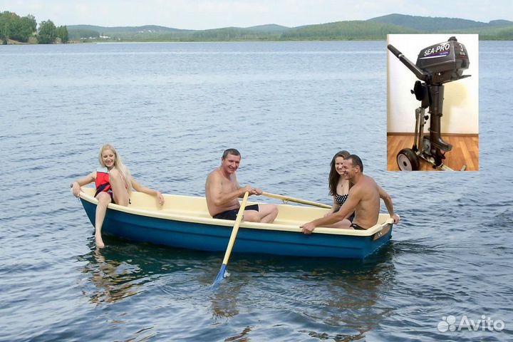 Лодка с мотором Виза Тортилла - 4 Sea - Pro T 3S