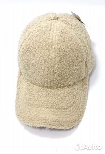 Новые меховые кепки бейсболки