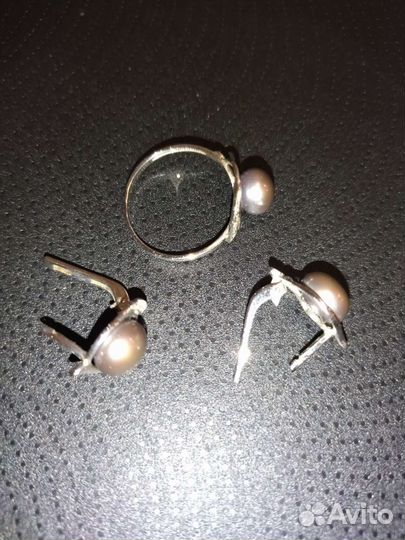 Комплект из серебра