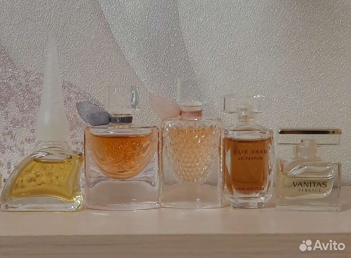 Миниатюры парфюмерии