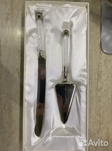 Нож и лопатка для торта