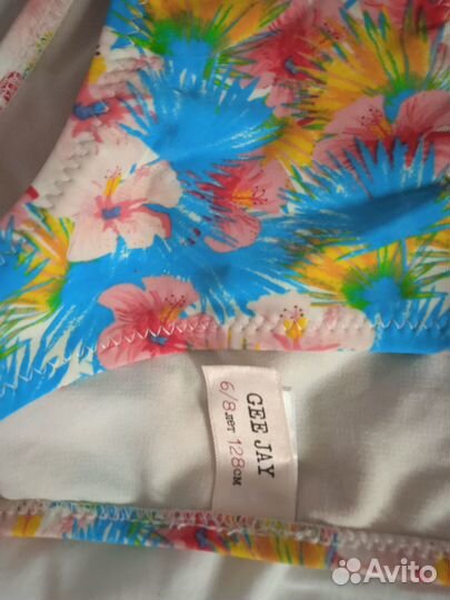 Купальник для девочки 6-8 лет