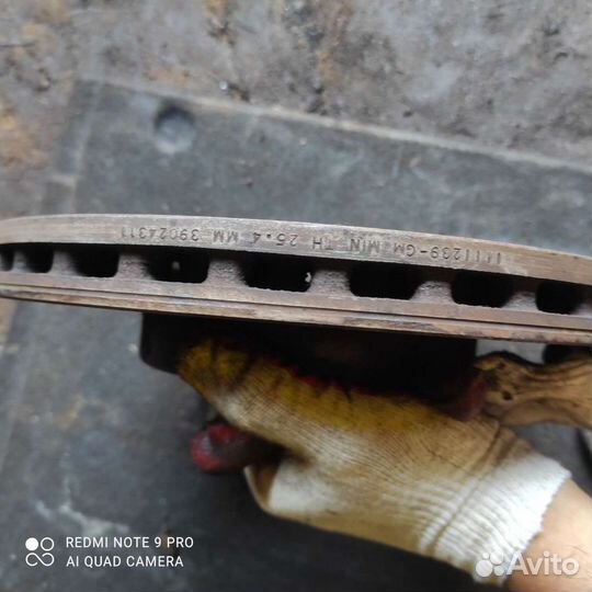 Тормозной диск передний Mercedes E-Class W211