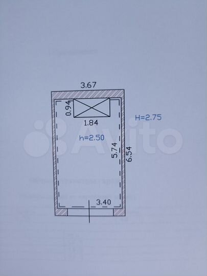 Гараж, 24 м²