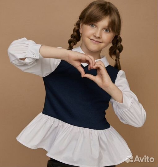 Блузка школьная 1 класс