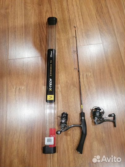 Комплект на судака, + жёсткий Тубус от Kola Salmon