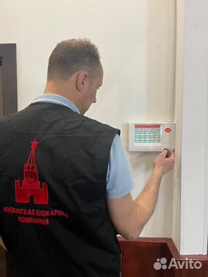 Установка монтаж пожарной сигнализации