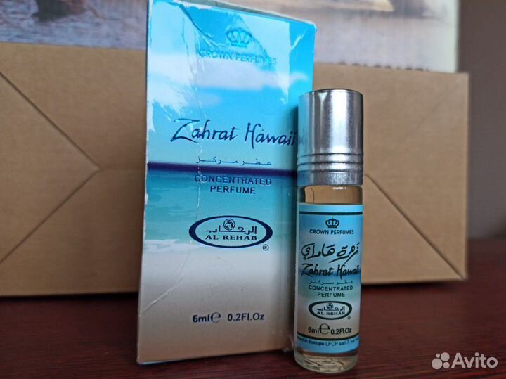 Al Rehab Zahrat Hawaii арабские масляные духи