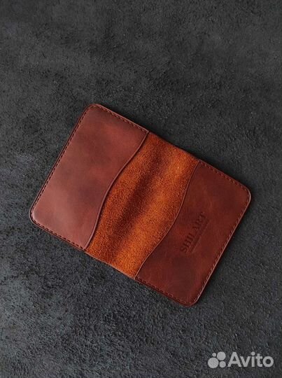 Обложка для паспорта из натуральной кожи (Арт.3)