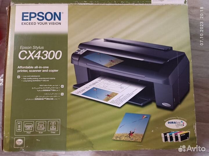 Принтер сканер копир Epson Stylus CX4300