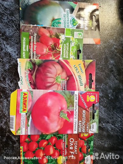 Помидоры, перец, огурцы, баклажаны, цветы