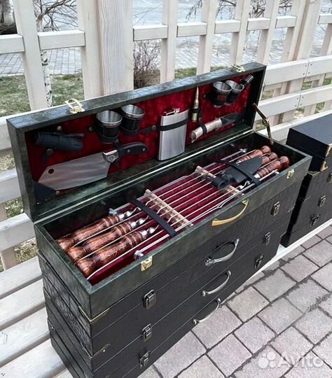 Шашлычный подарочный набор