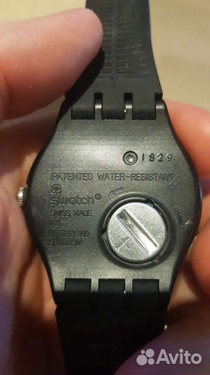 Часы swatch silver glam + swatch white classiness