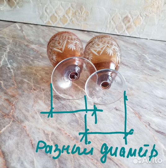 Хрусталь и стекло ссср. Фужеры,пепельницы