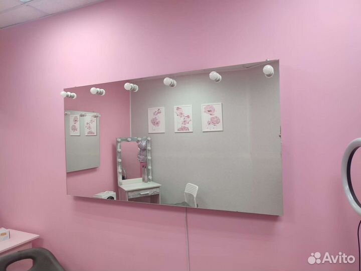 Зеркало с подсветкой бу