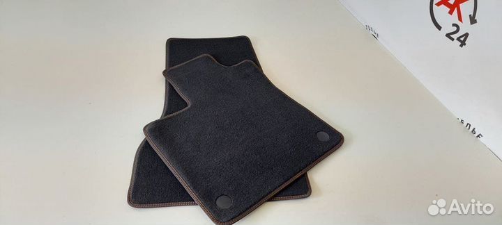 Коврики SMART Fortwo 453 ворсовые велюровые