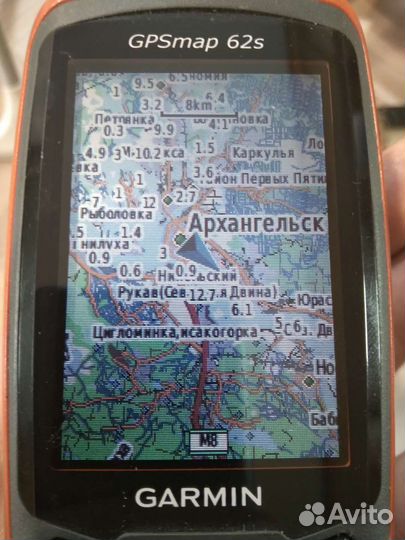 Навигатор garmin 62 s подарок рыбаку