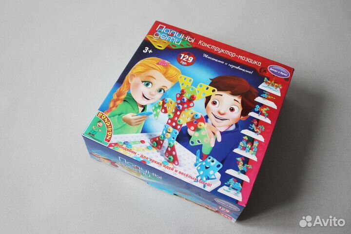 Настольные игры bondibon конструктор бондибон