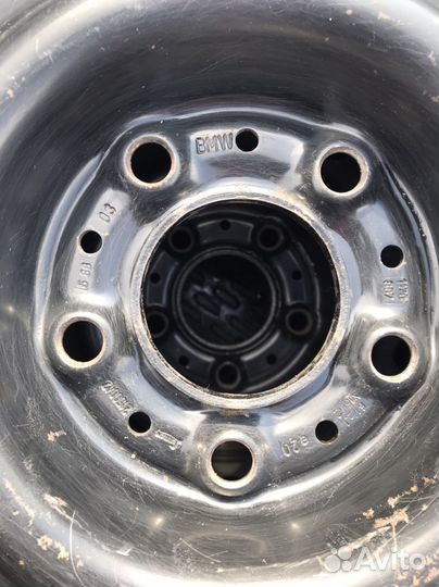 Штампы с резиной, R15, BMW