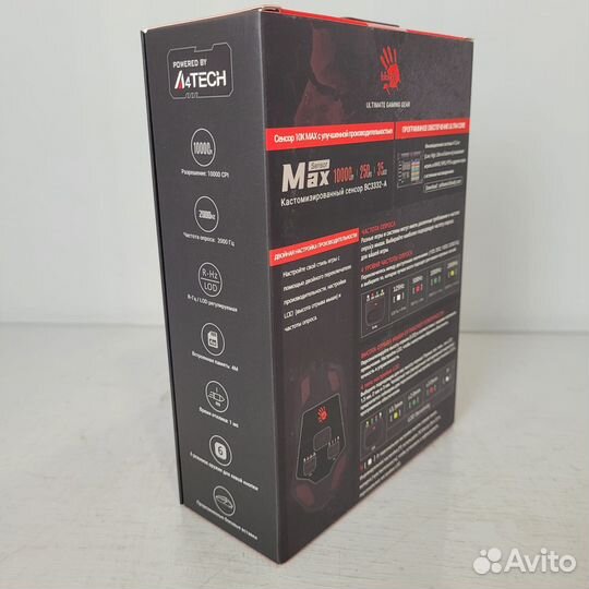Мышь A4tech bloody W60 MAX black (Новая)