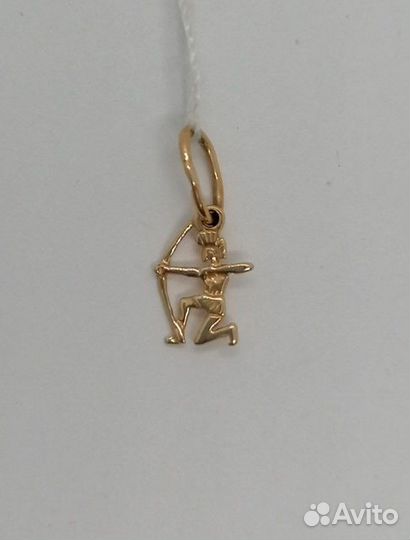 Золотая подвеска