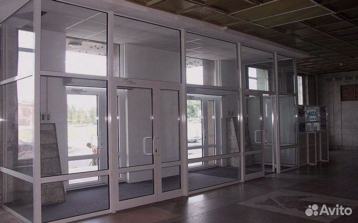 Двустворчатые пластиковые двери