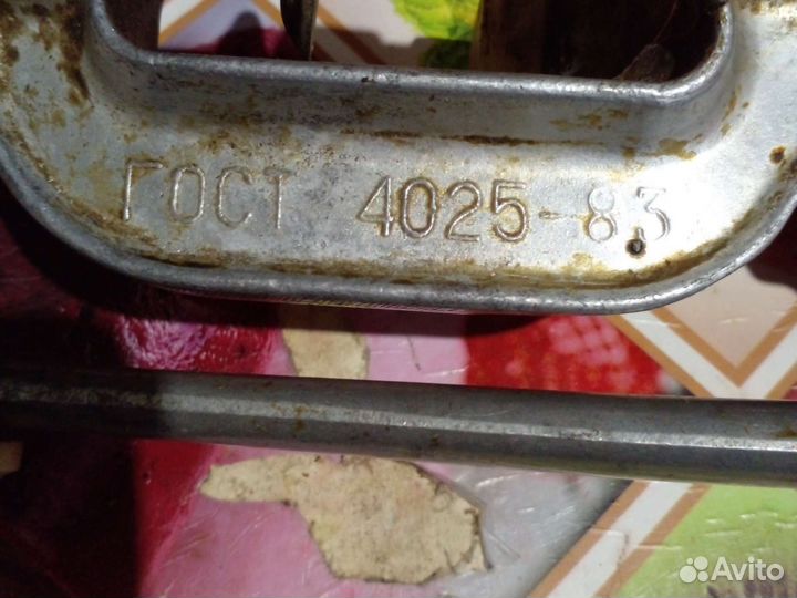 Мясорубка ручная СССР