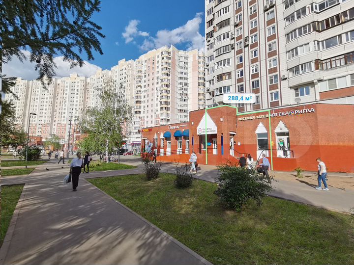 Помещение с арендатором 289 м², м. Братиславская