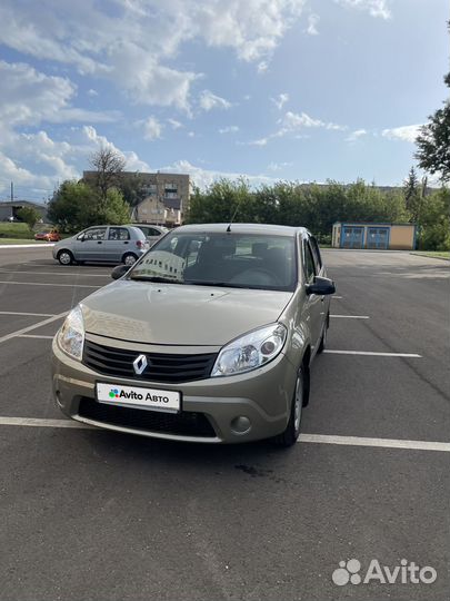 Renault Sandero 1.4 МТ, 2010, 163 046 км