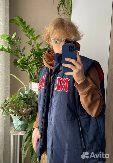 Nike Vintage Big Logo 00's Пуховая Жилетка